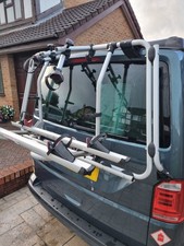 FIAMMA 2 Bike Carrier For T6. SILVER AND BLACK