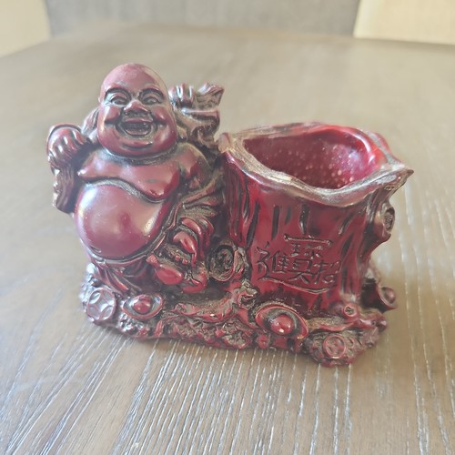 Vintage chinese resin laughing - chinese,
