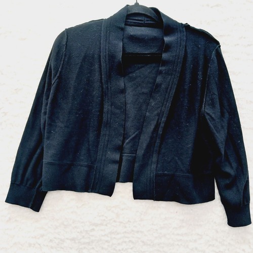 Sweater cardigan open crop - cardigan,