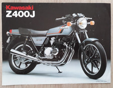 Kawasaki Z400J Brochure / Leaflet c.1980