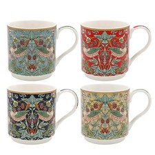 Fine China Stacking Mugs of 4