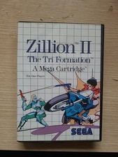 Zillion 2 Master System Complete With Manual