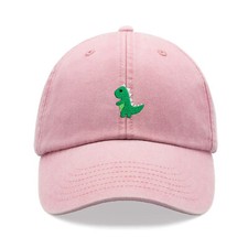 T-Rex Dinosaur Baseball Cap Vintage Washed Unisex Dad Hat Fathers Day Animal
