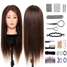 22 inch 70% Real Hair Training
