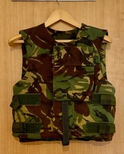 British Military MK1 Lightweight DPM Combat Body Armour (ECBA) with filler