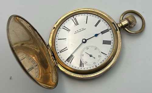 Waltham open face - waltham, rolled