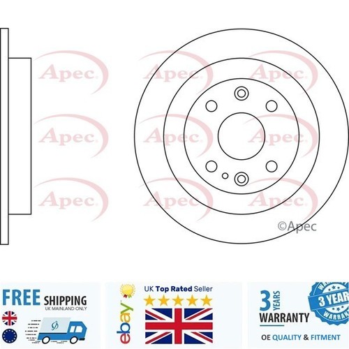 Brake disc dsk623 - disc, mazda
