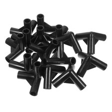  50 Pcs Tee Pipe Connector