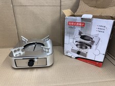 Stainless Steel Alcohol Stove Camp Lightweight Spirit Burner Portable Draw Style