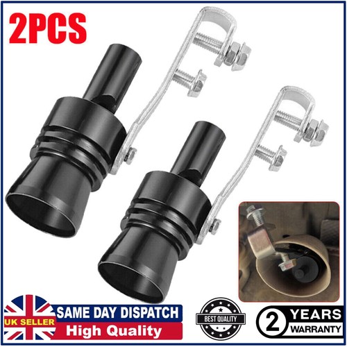 2pcs black car turbo sound - car,