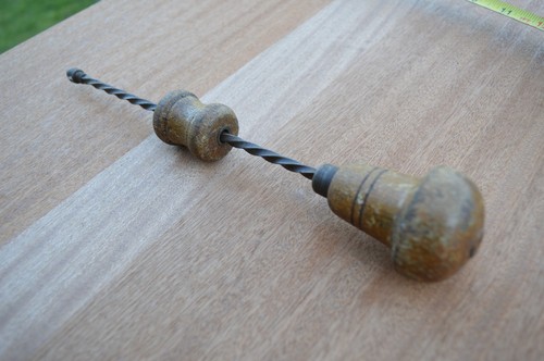 Vintage archimedes hand drill - hand,