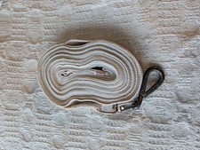 White Cotton Shires Lunge Line