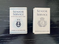 Senior Service Empty Cigarette Packet