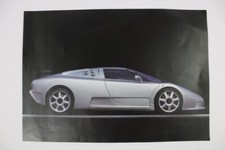 1991-95 Bugatti EB110 Sport Stradale SS Sales Brochure