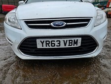 FORD MONDEO MK4 FL 10-14 COMPLETE FRONT BUMPER IN WHITE PAINT F6