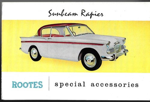 Sunbeam rapier series - sunbeam, &
