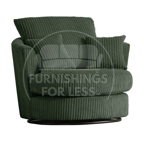 Luxor green corner sofa - luxor, l