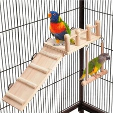 Birds Perches Platform Swing