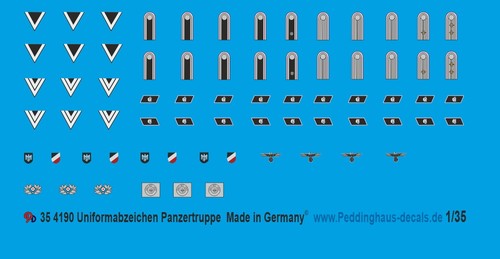 Peddinghaus decals 4190 - 1/35,