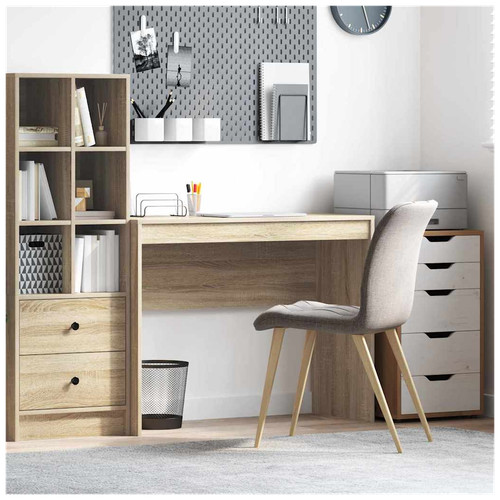 Desk sonoma oak 100x40x76cm - oak,