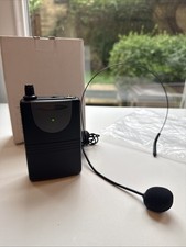 QTX Headset Microphone + Beltpack for QRPA & QXPA (175.0MHz)