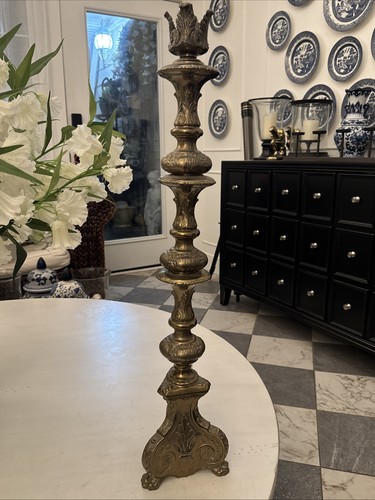 Vintage tall brass - tall,