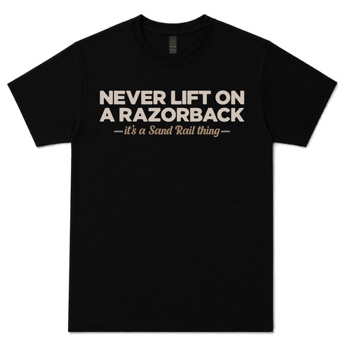 Never lift razorback - lift,