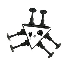 3x Surfboard Fin Plugs with Wrench and Screws Used for Softboard Surfboard Fin