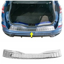 For Ford MONDEO MK5 ESTATE 2015-ON Chrome Rear Bumper Protector GLOSSY S.STEEL