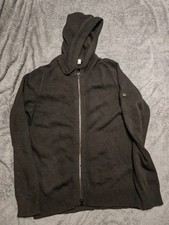 Stone Island wool knit full zip hoodie Size M A/W 2021
