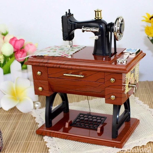 Retro music box vintage - box, sewing