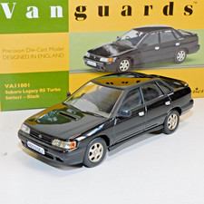 VANGUARDS SUBARU LEGACY RS TURBO SERIES 1 BLACK 1/43 VA11801