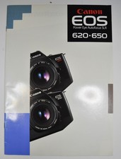 Canon EOS 620-650 Power Eye Autofocus SLR Sales Brochure