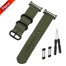 High Quality for Suunto Core Canvas Nylon Watch Strap 24mm with Connector Tool