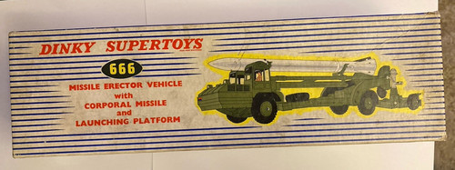 Dinky supertoys 666 missile - supertoys,