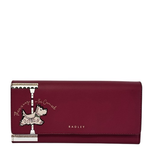 Radley purse carmine leather - carmine,