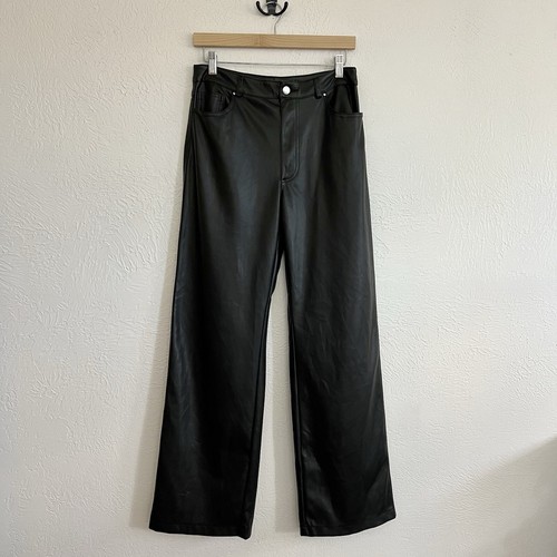 Vintage black false leather - black,