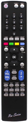 Series remote control fits - rm,
