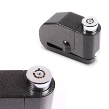 2x Disc Lock Alarm 120dB BS Motoparts theft protection black Discount Set