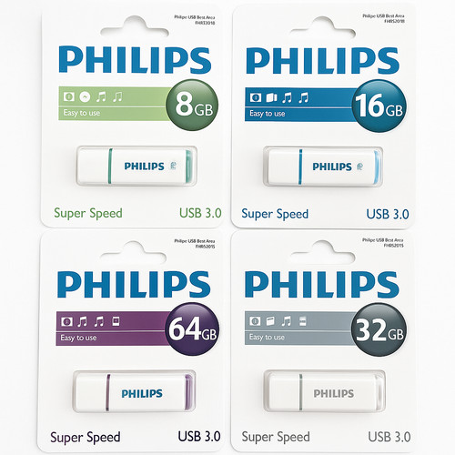 New philips 64gb snow - philips,