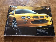 MG ZR HANDBOOK SERVICE HISTORY MANUAL 2001 COMPLETE BREAKING 4 SPARES PARTS