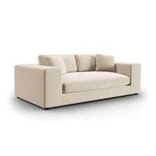 Micadoni 3 Seater Home Sofa Light Beige (Please Message Us For Delivery Quote)