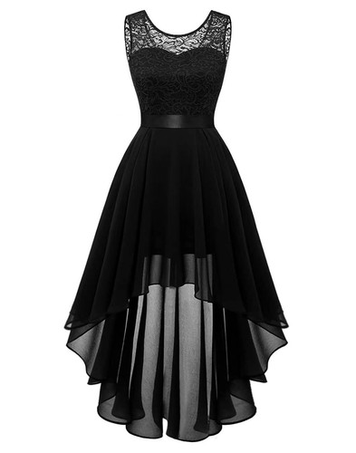 Womens sleeveless lace chiffon - womens,
