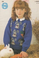 Child Picture Sweater Rabbit