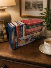 Large Vintage Biscuit Tin Book