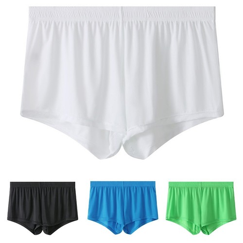 Men sheer ice silk briefs - ice,