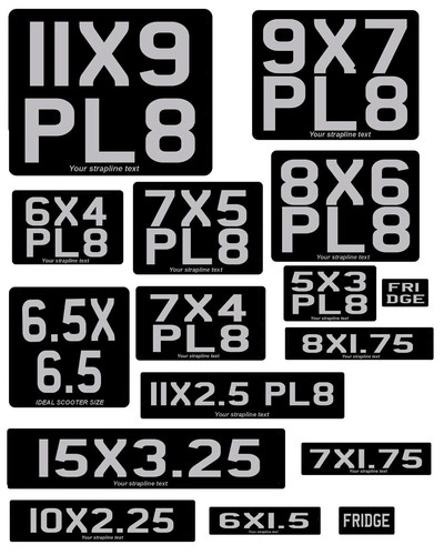 Aluminium plate classic - aluminium,
