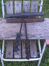 WOOD T Handle Auger Barn Beam