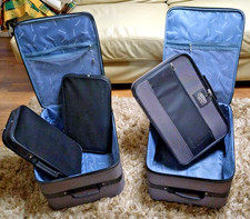 Mercedes R171 SLK Roadster 5 piece Luggage Set SLK200 SLK250 SLK350 SLK55 -VGC! 