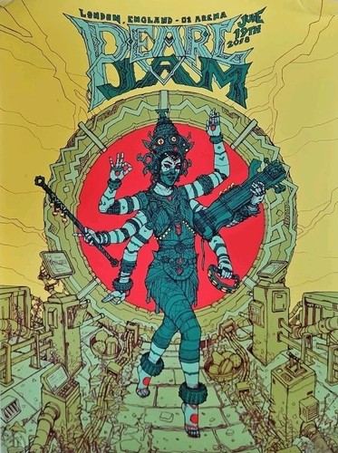 Pearl jam concert poster for - concert,